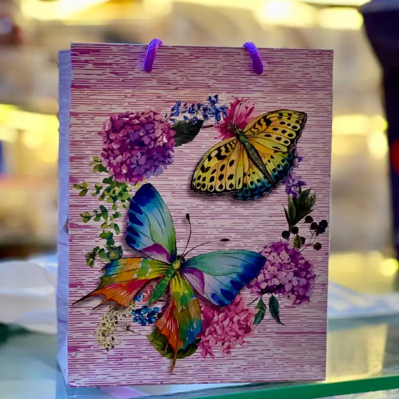 Glitter Paper Bag